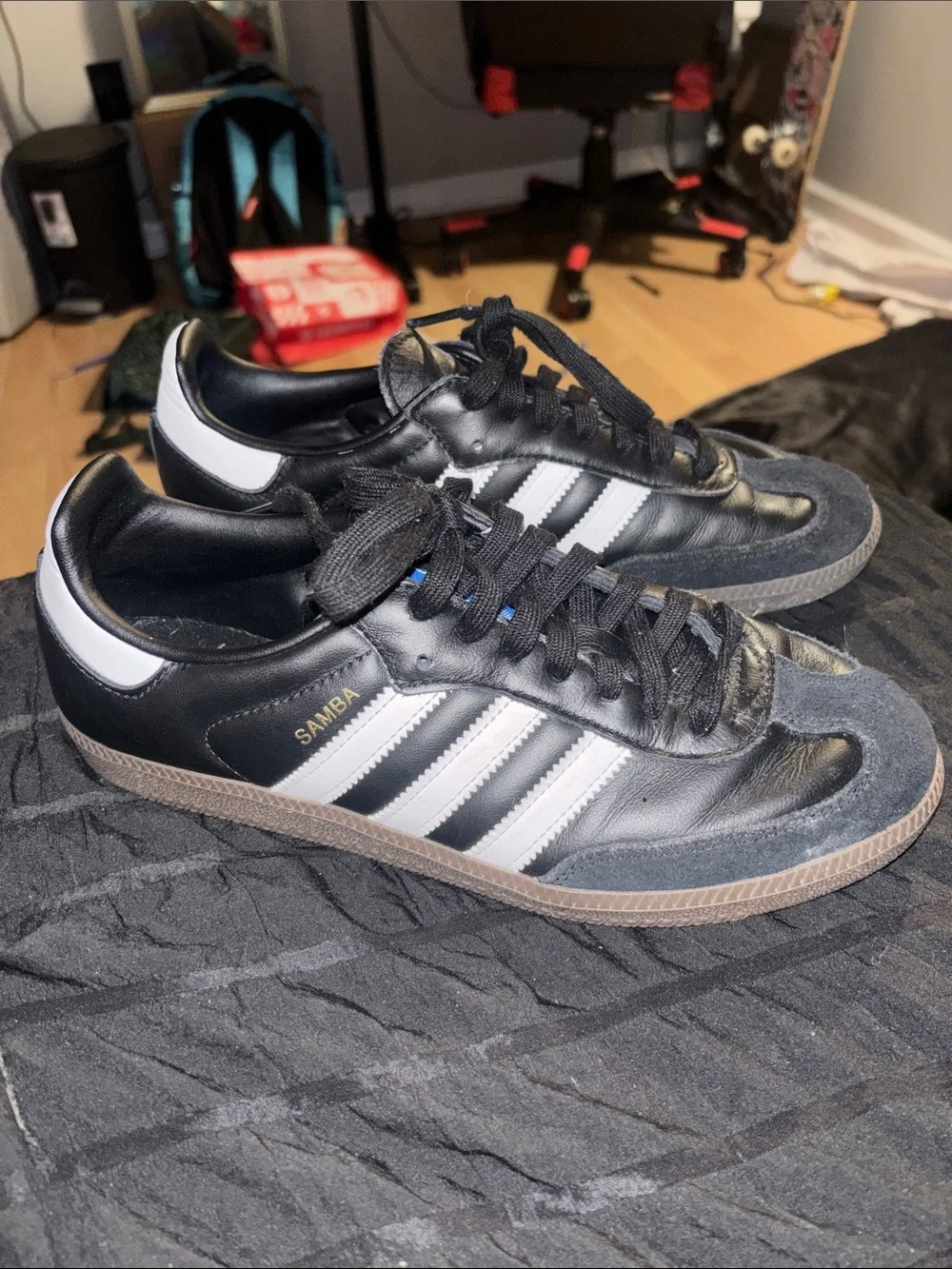 adidas Samba OG Athletic Shoe - Core Black / Cloud White / Gum